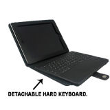 PU Synthetic Leather Case With Detachable Hard Bluetooth Keyboard for Apple iPad 2