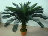 110cm Artificial Decoration Cycas Plant Bonsai Tree (with 28 leaves)