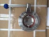 Stainless Steel Sanitary Clamp Direct 2 Way Ball Valve