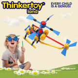 DIY Plastic Helicopter Model Education Kids Toy