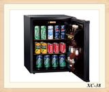 38L Compacity Hotel Refrigerator Single Door Camping Fridge in Black