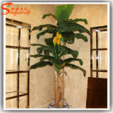 Indoor Decorative Evergreen Artificial Banana Bonsai Tree