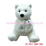 35cm Polar Bear Plush Toys (carrying a baby bear)