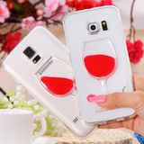 Phone Case with Red Wine Cup for Samsung Note4
