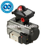 High Quality Pneumatic Rotary Actuator with Limit Switch Box