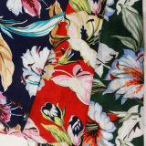 Printed Summer Fine and Thin Linen Fabric