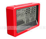 Weather Station Clock with and Indoor Temperature/Humidity Display (LC950W)