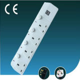 UK Extension Outlet Socket with Individual Switch