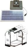 Hot Selling Solar Electric Exhaust Fan for Dog House