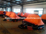 6 Persons Capacity Throw Over Board Inflatable Life Raft