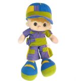 Plush Toy Baby Doll, Safe and Nontoxic, Eco-Friendly