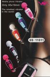 6s Dildo Vibrator Mini Sex Massager Powerful Vibration (6S-122111)