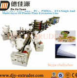 ABS/Tpo/EVA/PP/PE Plastic Sheet Extrusion Line Coextruder Machine