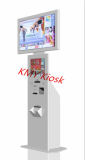 Shopping Mall Service Kiosk with Card Reader, Dual Display Touch Screen Kiosk