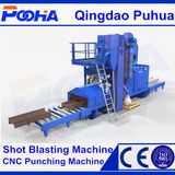 H Beam Steel Structure Shot Blast Cleaning Machine