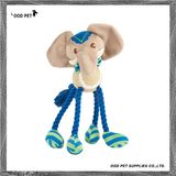 Cotton Rope Legs Plush Elephant Dog Toy