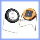 0.5W Rechargeable SMD Solar LED Lamp Camping Tent Light with Triangle Base