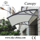 2014 New Material Transparent Plastic Door Canopy Awning Brackets