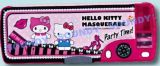 Hello Kitty Pencil Box with Compass (JP110880K, stationery)