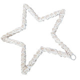White Willow Decor Five-Pointed Star