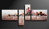 Modern Canvas Abstract Oil Painting for Wall Decor (XD4-206)