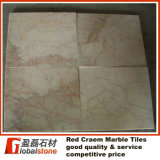 Red Cream Marble Tiles