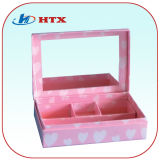 Special Cardboard Cosmetic Box with Compartments
