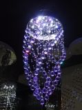 Beautiful Autorotation LED Crystal Ceiling Lamp (GD-9047-6)