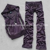 Wholesale Velvet Sports Wear for Women, Leisure Wear