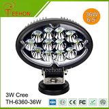 10-60V DC Oval 36W LED Truck Work Light