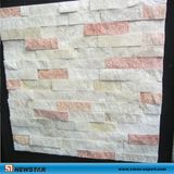 Newstar White Pink Slate Ledge Stone