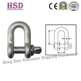 D Shackle, European Type, JIS D Type, DIN82101 Type, Fastener, Hardware, Rigging Hardware, Marine Hardware