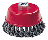 Bowl Brush with, High Quality (twisted knot wire)