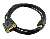 High Definition Computer 9pin Male to HDMI Cable