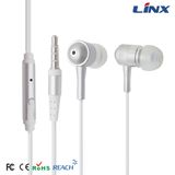 Stereo Metal Earphone with Mic with in Ear Style