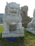 Beijing Lion Stone Carving