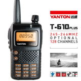 UHF and VHF 2-Way Radio (YANTON T-610PLUS)