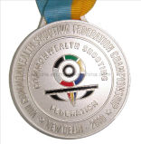 Promomtion Metal Medal with Silver Plating