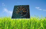 Ductile Iron Manhole Cover with Size 306*306 and 500*500