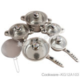 12PCS Stainless Steel Tableware (KG12A103)