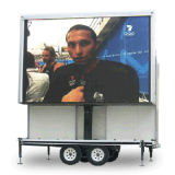 P10 Truck Mounted Outdoor LED Screen Video Wall Advertising Panel