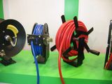 PVC Plastic Fiber Braided Garden Hose with Reel Cart