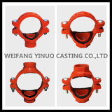 High Quality Ductile Iron Mechanical Tee (grooved) with FM/UL Approval
