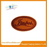 Logo Embossed Leather Label