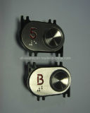 Elevator Braille Button Installed by Screw (SN-PB119)
