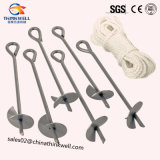 Galvanized Auger Style Earth Anchor