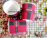 8oz Ripple Paper Cup with Stylish Design (YHC-102)