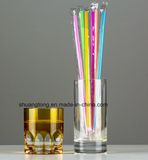 Wedding Decoration Pipe Clear Oppfilm Wrapped Drinking Straw