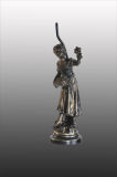 French Bronze Sculpture 3103t (can be used as lamp base)