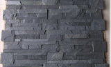 Black Quartz Slate for Wall Cladding, Rust Slate